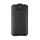 Forcell Slim Kora 2 Pull Up Case (170 x 89 mm) - Melns - universāls maks kabatiņa