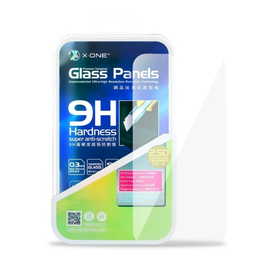 X-One Tempered Glass Screen Protector priekš Apple iPhone 15 Plus - Ekrāna Aizsargstikls / Bruņota Stikla Aizsargplēve