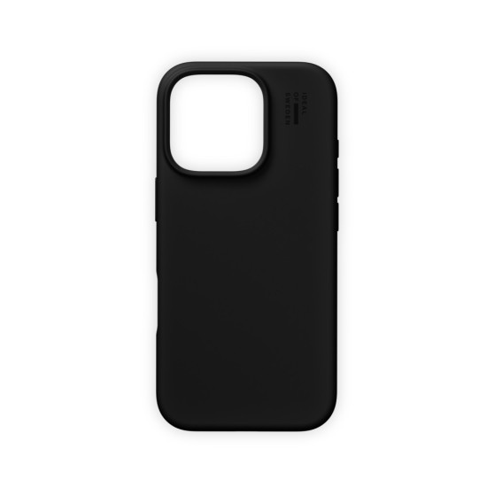 iDeal of Sweden Silicone Back Case для Apple iPhone 16 Pro Max - Black - силиконовый чехол-накладка / бампер-крышка