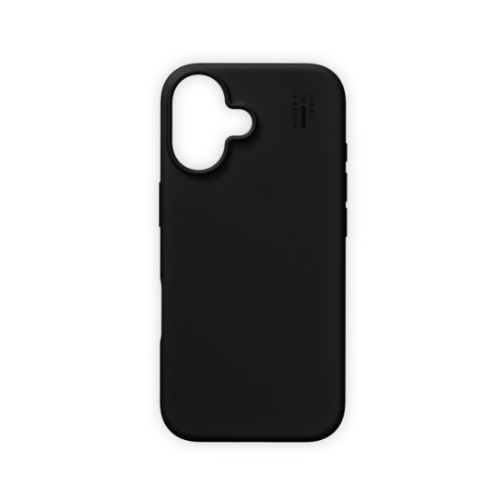 iDeal of Sweden Silicone Back Case для Apple iPhone 16 - Black - силиконовый чехол-накладка / бампер-крышка