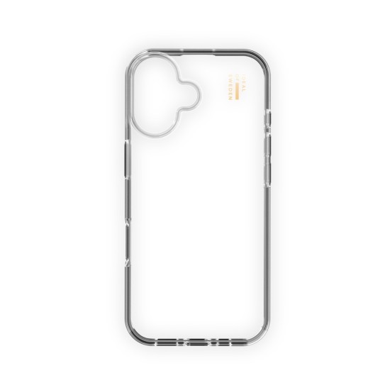 iDeal of Sweden Clear Back Case priekš Apple iPhone 16 Plus - Clear - silikona aizmugures apvalks / bampers-vāciņš