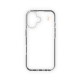 iDeal of Sweden Clear Back Case priekš Apple iPhone 16 - Clear - silikona aizmugures apvalks / bampers-vāciņš