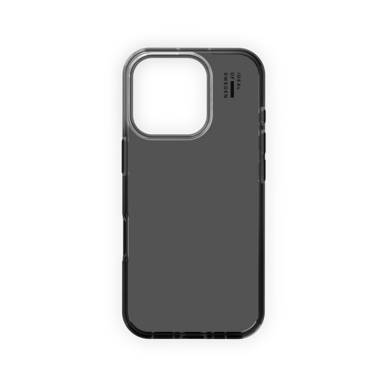 iDeal of Sweden Clear Back Case для Apple iPhone 16 Pro Max - Tinted Black - силиконовый чехол-накладка / бампер-крышка