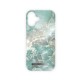 iDeal of Sweden Fashion Back Case для Apple iPhone 16 Plus - Azura Marble - пластиковый чехол-накладка с встроенной металической пластиной / бампер-крышка