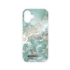iDeal of Sweden Fashion Back Case priekš Apple iPhone 16 - Azura Marble - plastikāta aizmugures apvalks / bampers-vāciņš