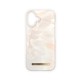 iDeal of Sweden Fashion MagSafe Back Case priekš Apple iPhone 16 - Rose Pearl Marble - plastikāta aizmugures apvalks ar iebūvētu metālisku plāksni / bampers-vāciņš