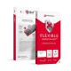 Forcell Flexible Nano Tempered Glass 9H screen protector guard priekš Apple iPhone 16 - Melns - Hibrīds Ekrāna Aizsargstikls / Triecienizturīga Aizsargplēve