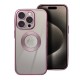 Glam Case priekš Apple iPhone 16 Plus - Rozā Zelts - silikona aizmugures apvalks / bampers-vāciņš