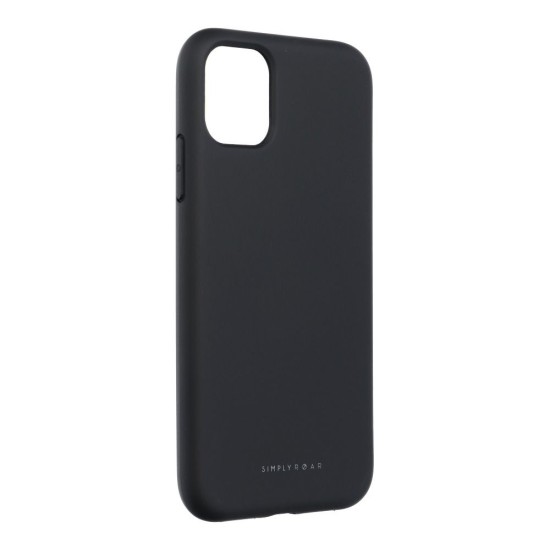 RoarKorea Space Back Case priekš Apple iPhone 16 Pro - Melns - silikona aizmugures apvalks / bampers-vāciņš