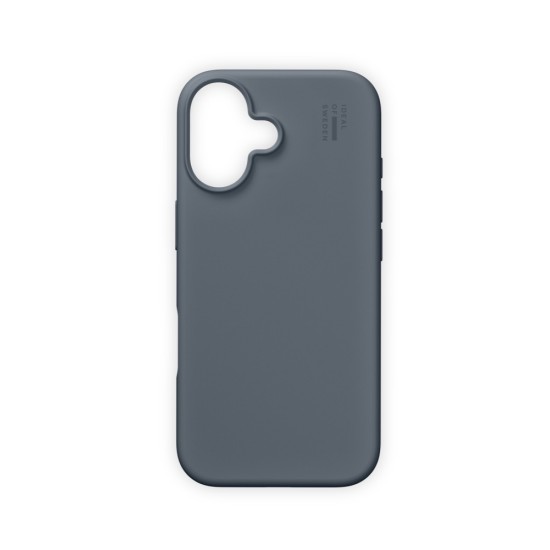 iDeal of Sweden Silicone Back Case для Apple iPhone 16 Pro - Midnight Blue - силиконовый чехол-накладка / бампер-крышка