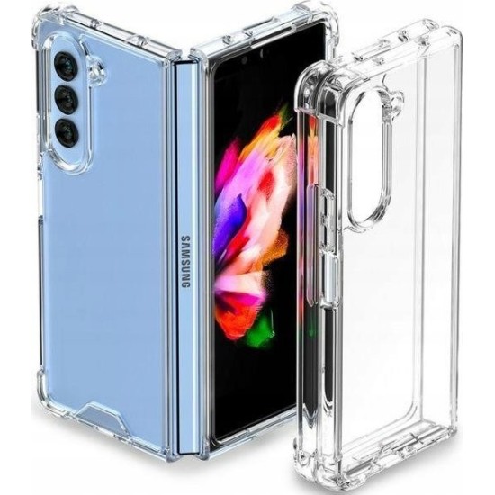 Mercury Super Protect Case priekš Samsung Galaxy Fold6 5G - Caurspīdīgs - plastikas aizmugures apvalks / vāciņš