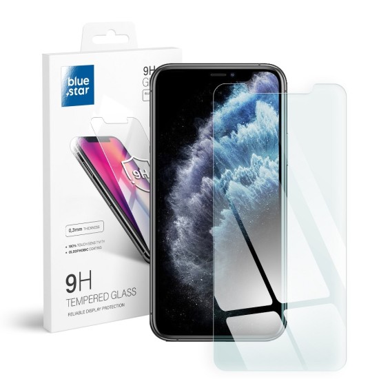 BlueStar Tempered Glass screen protector priekš Apple iPhone 12 mini - Ekrāna Aizsargstikls / Bruņota Stikla Aizsargplēve