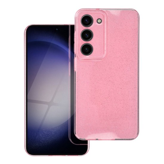 Blink Back Case 2mm priekš Samsung Galaxy S23 5G S911 - Rozā - silikona aizmugures apvalks / bampers-vāciņš