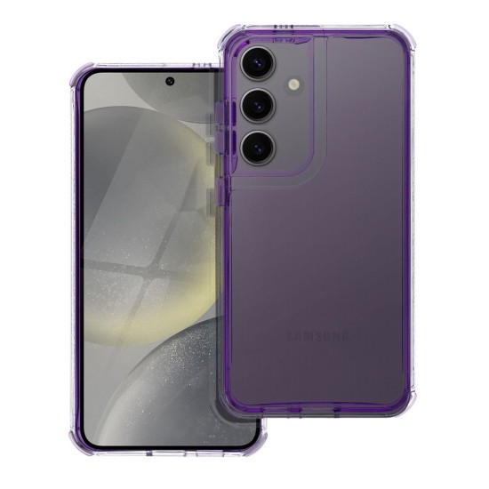 Matrix Clear Back Case priekš Samsung Galaxy A15 4G A155 / A15 5G A156 - Violets - silikona aizmugures apvalks / bampers-vāciņš