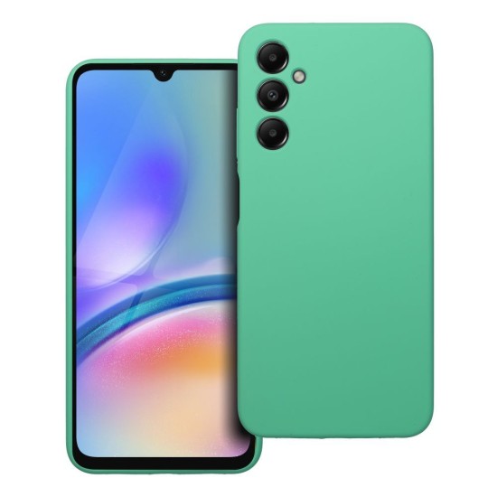 OEM Silicone Back Case (Microfiber Soft Touch) priekš Samsung Galaxy A05s A057G - Tirkīzs - matēts silikona aizmugures apvalks / bampers-vāciņš