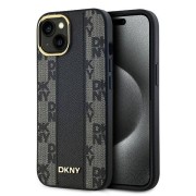 DKNY Checkered Pattern MagSafe Back Case