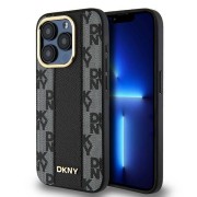 DKNY Checkered Pattern MagSafe Back Case