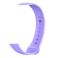 Devia Deluxe Sport Silicone Watchband Strap priekš Xiaomi Mi Smart Band 8 / 9 / 10 - Gaiši Violets - silikona siksniņa viedpulksteņiem