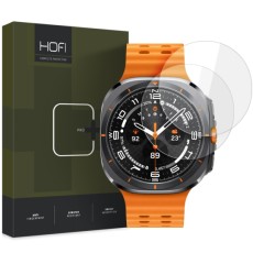 Hofi Preimum Pro+ Tempered Glass screen protector priekš Samsung Galaxy Watch Ultra (47mm) (2.gab)- Ekrāna Aizsargstikls / Bruņota Stikla Aizsargplēve