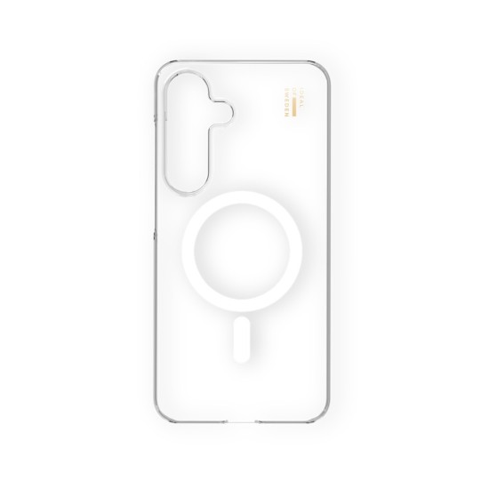 iDeal of Sweden Clear MagSafe Back Case priekš Samsung Galaxy S25 5G S931 / S24 5G S921 - Clear - silikona aizmugures apvalks / bampers-vāciņš