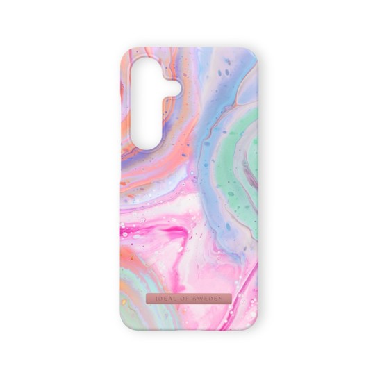 iDeal of Sweden Fashion Back Case priekš Samsung Galaxy S25 5G S931 - Pastel Marble - plastikāta aizmugures apvalks / bampers-vāciņš