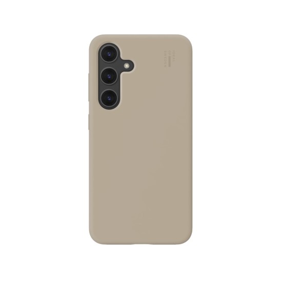 iDeal of Sweden Silicone Back Case priekš Samsung Galaxy S25 5G S931 / S24 5G S921 - Beige - silikona aizmugures apvalks / bampers-vāciņš