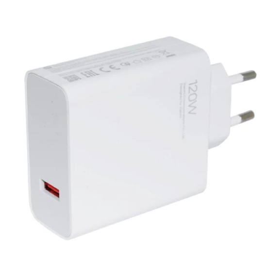 Xiaomi MDY-13-EE USB 120W Super Fast Charge QC 3.0 Tīkla lādētājs (bez iepakojuma) - Balts