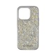 iDeal of Sweden Clear Back Case priekš Apple iPhone 15 Pro - Glam - silikona aizmugures apvalks / bampers-vāciņš