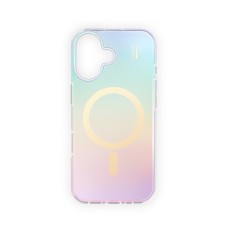 iDeal of Sweden Clear MagSafe Back Case priekš Apple iPhone 16 - Shimmer - silikona aizmugures apvalks / bampers-vāciņš