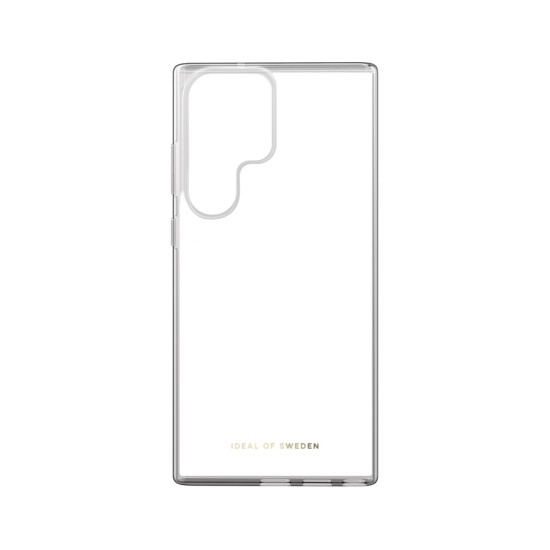 iDeal of Sweden Clear Back Case priekš Samsung Galaxy S23 Ultra 5G S918 - Clear - silikona aizmugures apvalks / bampers-vāciņš