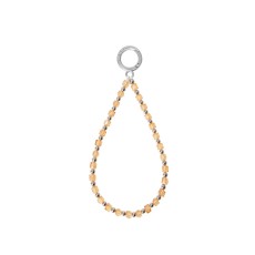 iDeal of Sweden Phone Wristlet Strap - Orange Spritz - metāliska rokas siksniņa ar pērlītēm