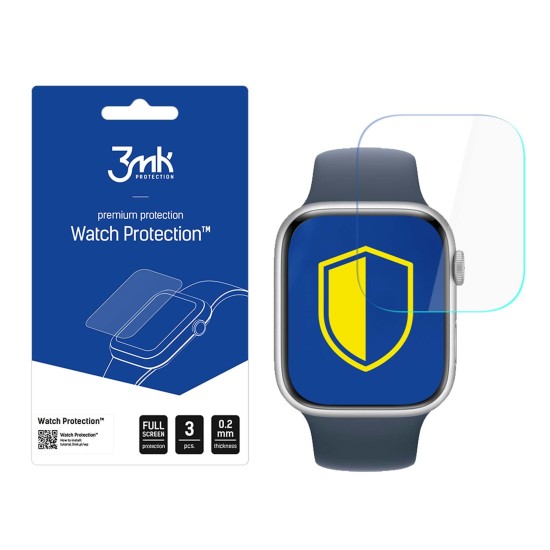 3MK Watch Protection ARC Film (3 gab.) priekš Apple Watch 10 (46 mm) - ekrāna aizsargplēve