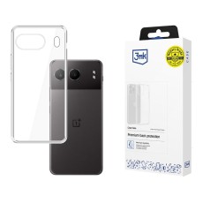 3MK Clear Case priekš OnePlus Nord 4 - Caurspīdīgs - silikona aizmugures apvalks / bampers-vāciņš