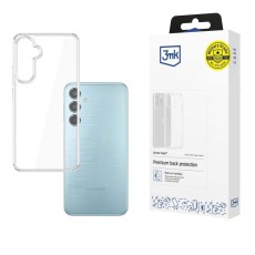 3MK Armor Case priekš Samsung Galaxy M35 5G M356 - Caurspīdīgs - triecienizturīgs silikona aizmugures apvalks / bampers-vāciņš