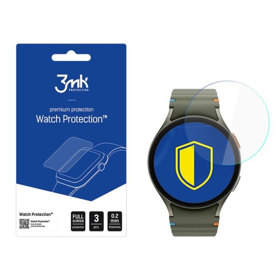 3MK Watch Protection ARC Film (3 gab.) priekš Samsung Galaxy Watch 7 (40 mm) - ekrāna aizsargplēve