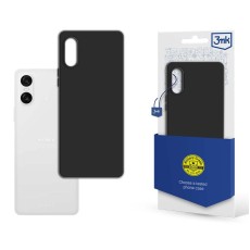 3MK Matt Case priekš Sony Xperia 10 VI - Melns - matēts silikona aizmugures apvalks / bampers-maciņš