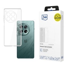 3MK Clear Case priekš OnePlus 12 - Caurspīdīgs - silikona aizmugures apvalks / bampers-vāciņš