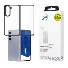 3MK Satin Armor Case priekš Samsung Galaxy Fold5 5G - Caurspīdīgs - plastikas aizmugures apvalks / vāciņš