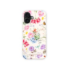 iDeal of Sweden Fashion Back Case priekš Apple iPhone 16 - Forever Flower - plastikāta aizmugures apvalks ar iebūvētu metālisku plāksni / bampers-vāciņš
