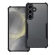 Anti-Drop Back Case priekš Samsung Galaxy A55 5G A556 - Caurspīdīgs / Melns - triecienizturīgs silikona-plastikāta aizmugures apvalks / bampers-vāciņš