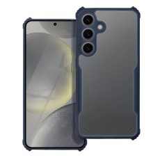 Anti-Drop Back Case priekš Samsung Galaxy S25 Ultra 5G S938 - Caurspīdīgs / Zils - triecienizturīgs silikona-plastikāta aizmugures apvalks / bampers-vāciņš
