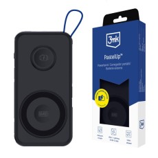 3MK PastelUp 2in1 for Phone and Apple Watch Charging 10000mAh MagSafe Powerbank 22.5W - Melns - Ārējas uzlādes batereja lādētājs-akumulators ar MagSafe (Power Bank)