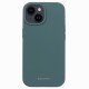 Mercury Silicone Case (Microfiber Soft Touch) priekš Apple iPhone 16 Pro Max - Zaļš - matēts silikona aizmugures apvalks (bampers vāciņš)