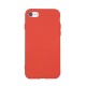 OEM Silicone Back Case (Microfiber Soft Touch) priekš Samsung Galaxy A16 4G A165 / A16 5G A166 - Sarkans - matēts silikona aizmugures apvalks