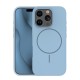 Silicone Thin Mag Case with MagSafe priekš Apple iPhone 16 Plus - Gaiši Zils - silikona aizmugures apvalks / bampers-vāciņš