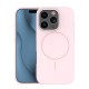 Silicone Thin Mag Case with MagSafe priekš Apple iPhone 16 Plus - Gaiši Rozā - silikona aizmugures apvalks / bampers-vāciņš