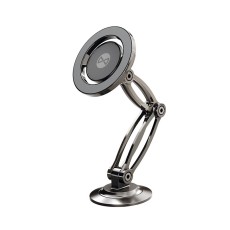 Forever MagSafe Car Mount Phone Holder Stick-on Version - Pelēks - Magnētisks stiprinājums uz automašīnas paneļa