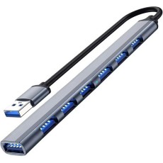 Home Office Hub USB to 7xUSB 2.0 Conventer Adapter - USB adapteris telefoniem vai planšetdatoriem ar USB ieeju / konektoru
