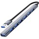 Home Office Hub USB to 7xUSB 2.0 Conventer Adapter - USB adapteris telefoniem vai planšetdatoriem ar USB ieeju / konektoru