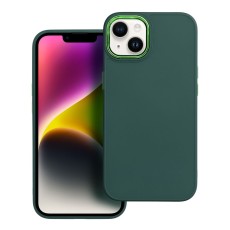 Frame Back Case priekš Xiaomi Redmi Note 14 5G / Xiaomi Poco M7 Pro 5G - Zaļš - silikona aizmugures apvalks / bampers-vāciņš